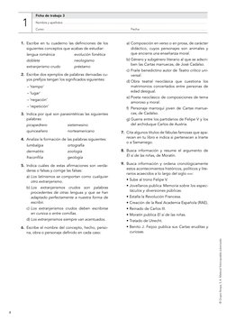 4
© Grupo Anaya, S. A. Material fotocopiable autorizado.
Ficha de trabajo 3
Nombre y apellidos: .............................