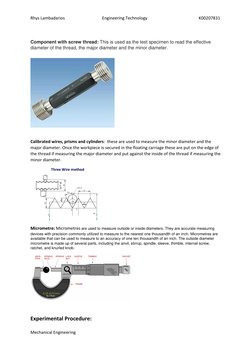 Rhys Lambadarios                                   Engineering Technology                                                K002