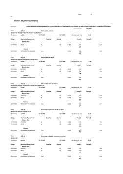 Página :
0
S10
Análisis de precios unitarios
Presupuesto
0102004 SERVICIO ACONDICIONAMIENTO DE ESTRUCTURA METALICA PARA PROYE
