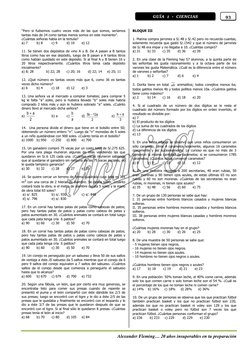 Alexander Fleming… 20 años insuperables en tu preparación 
 
 
93 
GUÍA  1  -  CIENCIAS 
“Pero si fuésemos cuat