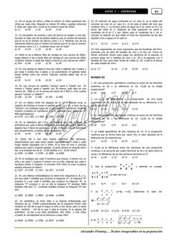 Alexander Fleming… 20 años insuperables en tu preparación 
 
 
87 
GUÍA  1  -  CIENCIAS 
12. De un grupo de niñ