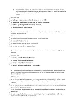Nuevas Demandas Educativas del Siglo XXI | PDF | Plan de estudios ...