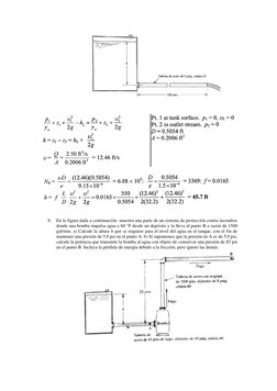 6. En la figura dada a continuación  muestra una parte de un sistema de prot