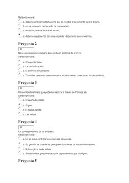 Seleccione una: 
a. debemos indicar la fecha en la que se recibió el documento que la originó,  
b. no es necesario poner sel