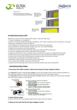 ELTEK Rectifier Systems Installation Guide | PDF | Rectifier | Fuse ...