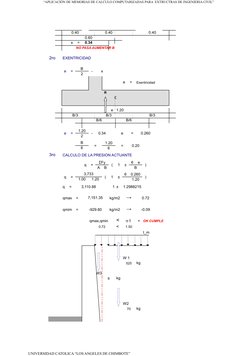 “APLICACIÓN DE MEMORIAS DE CALCULO COMPUTARIZADAS PARA  EXTRUCTRAS DE INGENIERIA CIVIL”
UNIVERSIDAD CATOLICA “LOS ANGELES DE