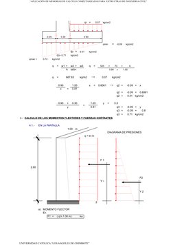 “APLICACIÓN DE MEMORIAS DE CALCULO COMPUTARIZADAS PARA  EXTRUCTRAS DE INGENIERIA CIVIL”
UNIVERSIDAD CATOLICA “LOS ANGELES DE