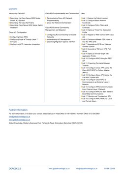DCAC9K 2.0
www.globalknowledge.co.uk (http://www.globalknowledge.co.uk)              info@globalknowledge.co.uk