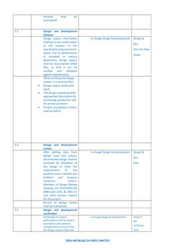 Design & Development Procedure ISO 9001 | PDF | Verification And ...