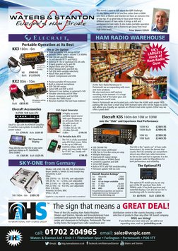 Three of the UKs leading Ham Radio Retailers 
(Waters and Stanton, Nevada and InnovAntennas) have
combined and operate from a