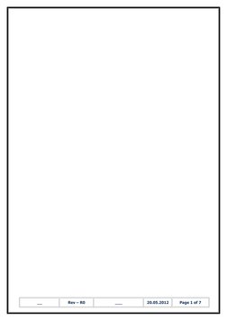                                                                            
__
Rev – R0
___
20.05.2012
Page 1 of 7
