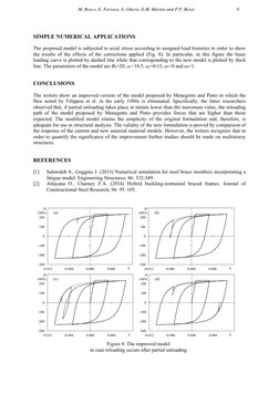 M. Bosco, E. Ferrara, A. Ghersi, E.M. Marino and P.P. Rossi 
9 
 
 
 
SIMPLE NUMERICAL APPLICATIONS 
The proposed model is