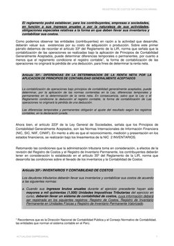 El reglamento podrá establecer, para los contribuyentes, empresas o sociedades, 
en función a sus ingresos anuales o por la n