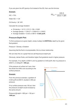 Calculating Pressure Gradients in Fluids | PDF | Pressure | Mechanics