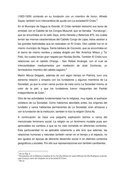 (1923-1939) contando en su fundación con un miembro de honor, Alfredo 
Zayas; también tuvo intercambios de ayuda con La socie