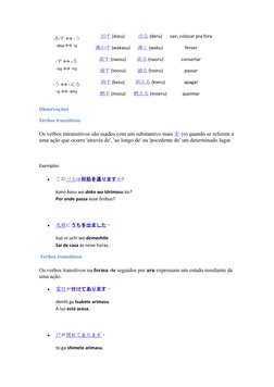 -あす ↔ -う
-asu ↔ -u
出す (http://pt.wiktionary.org/w/index.php?title=%E5%87%BA%E3%81%99&action=edit&redlink=1) (dasu)
出る (http:/