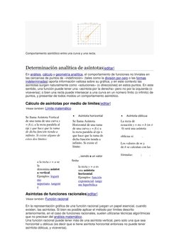 (https://commons.wikimedia.org/wiki/File:Asymptote02_vectorial.svg)
Comportamiento asintótico entre una curva y una recta.