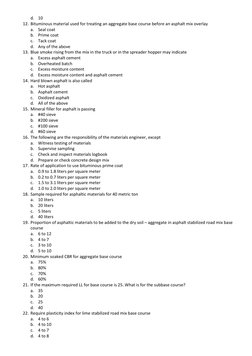 Materials Engineer Exam Review Guide | PDF | Concrete | Soil