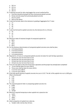 Materials Engineer Exam Review Guide | PDF | Concrete | Soil