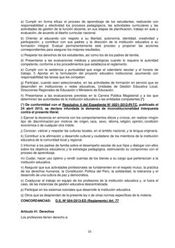 Funciones de la Comunidad Escolar en Panamá | PDF | Maestros | Institución