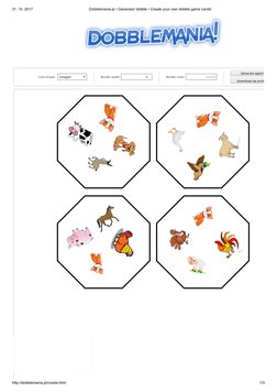 Create Your Own Dobble Cards | PDF