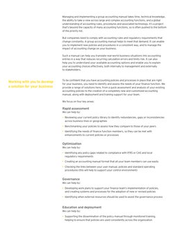 EY Accounting Policy Manual | PDF | Business Process | Internal Control