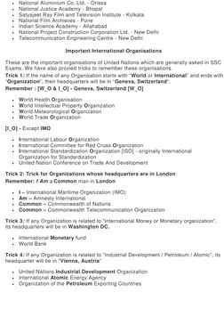  National Aluminium Co. Ltd. - Orissa 
 National Justice Academy - Bhopal 
 Satyajeet Ray Film and Television Institute -