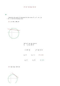 Circle Equation Problems and Solutions | PDF | Circle | Space