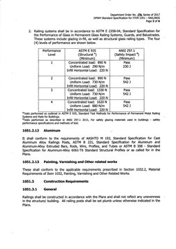 DPWH Railing Specifications Overview | PDF | Specification (Technical ...