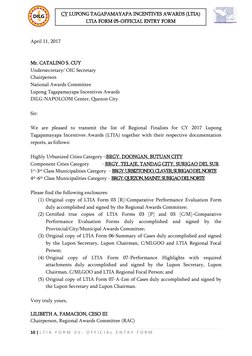 Ltia Form.pdf LTIA Performance Evaluation Forms | PDF | Mediation | Arbitration