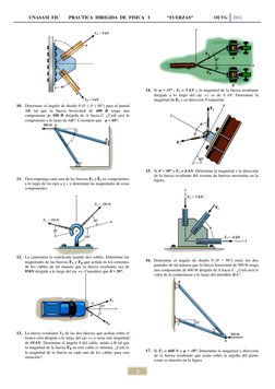 UNASAM  FIC        PRACTICA  DIRIGIDA  DE  FISICA   I               “FUERZAS”                  OLVG 
2011 
 
 
 
2 
 
10. Det