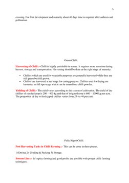 Chilli Production Guide.pdf Chilli Farming Practices in India | PDF | Sowing | Soil
