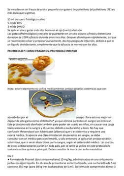 Se mezclan en un frasco de cristal pequeño con gotero de polietileno (el polietileno (PE) es 
más duro que la goma). 
50 ml d