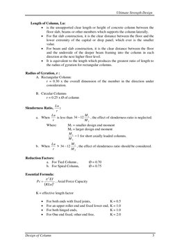 Reinforced Concrete Column Design Guide | PDF | Column | Reinforced ...