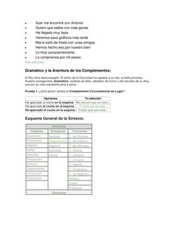  
Ayer me encontré con Antonio 
 
Quiero que saltes con más ganas 
 
Ha llegado muy lejos 
 
Veremos esos gráficos más ta