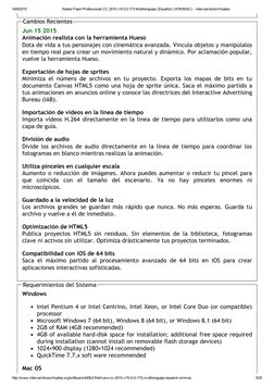 16/8/2015
Adobe Flash Professional CC 2015 v15.0.0.173 Multilenguaje (Español) (WIN/MAC) ­ IntercambiosVirtuales
http://www.i