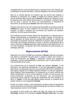 completamente los músculos abdominales y sacando todo el aire, dejando que
el diafragma nos ayude a tal efecto. Todo ello rel
