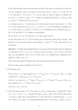 Proof. Since the first and second assertions are dual to each other, we only prove the first one.
(⇐) By assumption, there is a