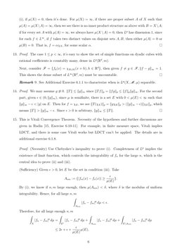 (i), if µ(X) = 0, then it’s done. For µ(X) = ∞, if there are proper subset A of X such that
µ(A) = µ(X\A) = ∞, then we see th