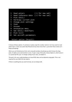 Xfoil Tutorial XFOIL Command Guide for Airfoil Analysis | PDF | Computing | Teaching ...