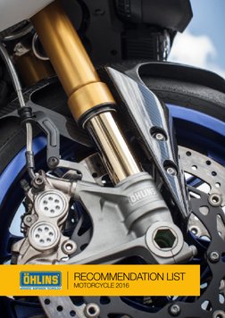 N Ohlins DTC - SHOCK ABSORBERS | PDF | Motorcycle | Wheeled Vehicles