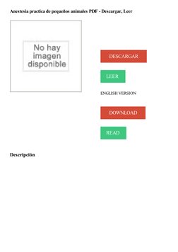 DESCARGAR (http://yourpdfbooks.com/les/8476158947.html)
LEER (http://yourpdfbooks.com/les/8476158947.html)
ENGLISH VERSION
DO