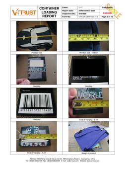 Container Loading Inspection Report | PDF | Warehouse | Cargo