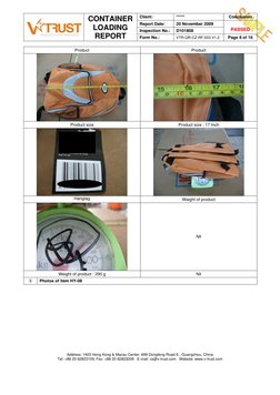 Container Loading Report Example Container Loading Inspection Report | PDF | Warehouse | Cargo