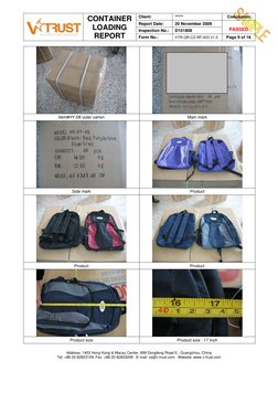 Container Loading Report Example Container Loading Inspection Report | PDF | Warehouse | Cargo
