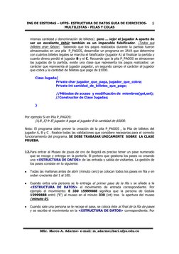ING DE SISTEMAS – UFPS- ESTRUCTURA DE DATOS GUIA DE EJERCICIOS- 
MULTILISTAS - PILAS Y COLAS 
 
 
 
MSc. Marco A. Adarme- e-m