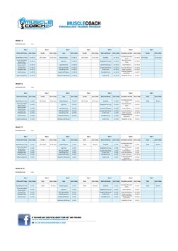 12-Week Strength Training Program | PDF | Sports | Hobbies