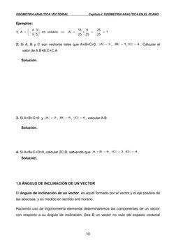 GEOMETRIA ANALITICA VECTORIAL                         Capítulo I: GEOMETRÍA ANALÍTICA EN EL PLANO
Ejemplos: 
1. 
1
25
25
25
9