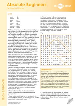 •PHOTOCOPIABLE•
CAN BE DOWNLOADED
FROM WEBSITE
TEACHER’S NOTES
Unit 5 	
Absolute Beginners
by Frances Marnie
© Macmillan Publ