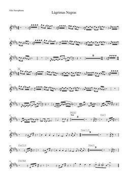 Alto Saxophone
5
9
A
19
23
28
Son
33

41

48
56





Lágrimas Negras








